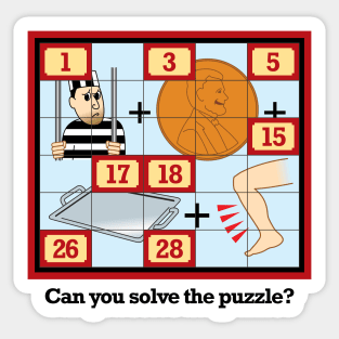 CLASSIC CONCENTRATION - Can you solve this puzzle? Sticker